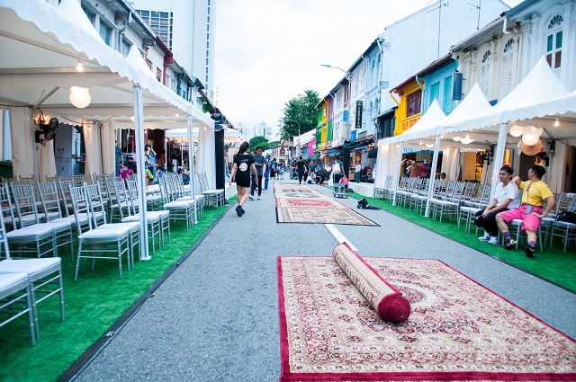 event photography singapore, projekglamway, outdoor fashion show photography singapore, arab street outdoor runway, 