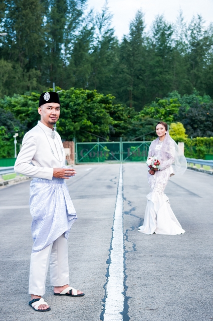 Coney island wedding photoshoot singapore, 